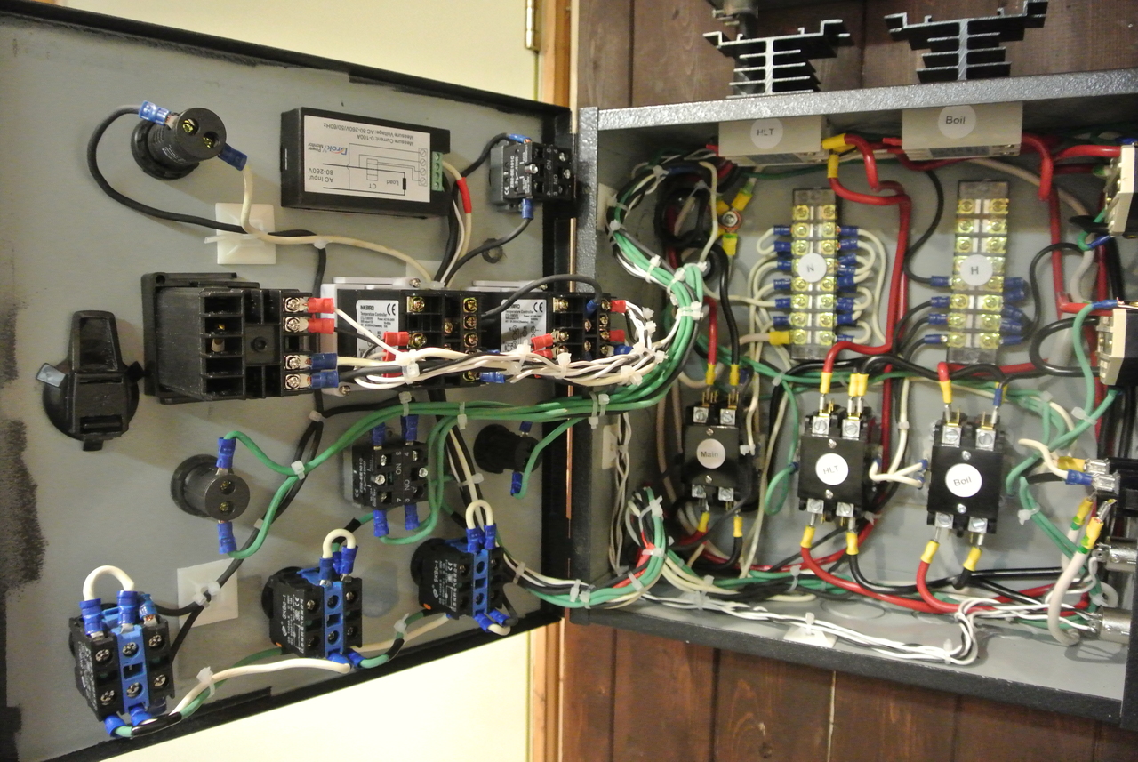 How to build a Brewing Control Panel HERMS 240V 30 AMP