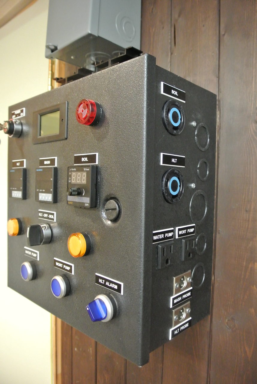 How to build a Brewing Control Panel HERMS 240V 30 AMP
